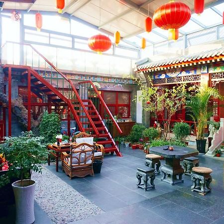 Templeside Deluxe Hutong Hotel Pekin Zewnętrze zdjęcie