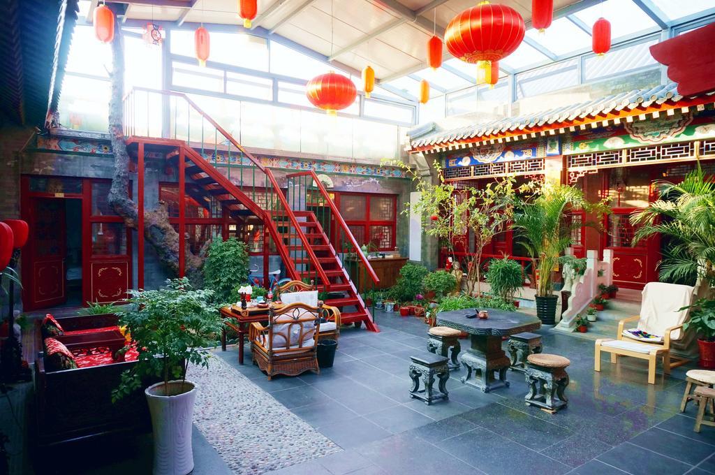 Templeside Deluxe Hutong Hotel Pekin Zewnętrze zdjęcie