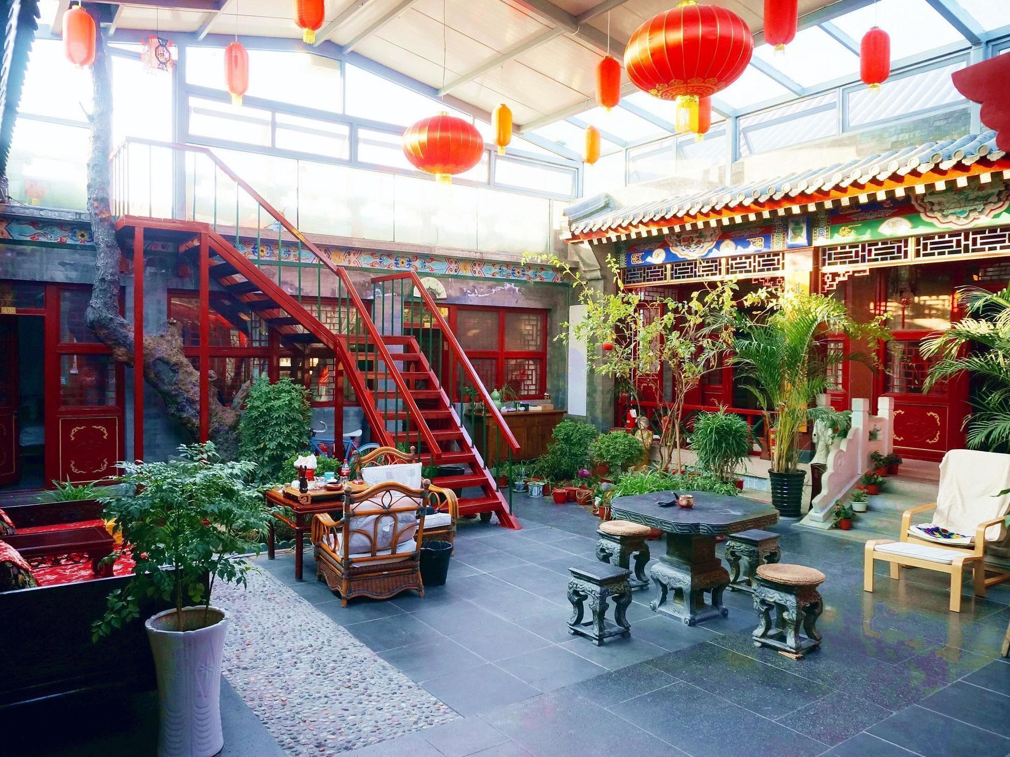 Templeside Deluxe Hutong Hotel Pekin Zewnętrze zdjęcie