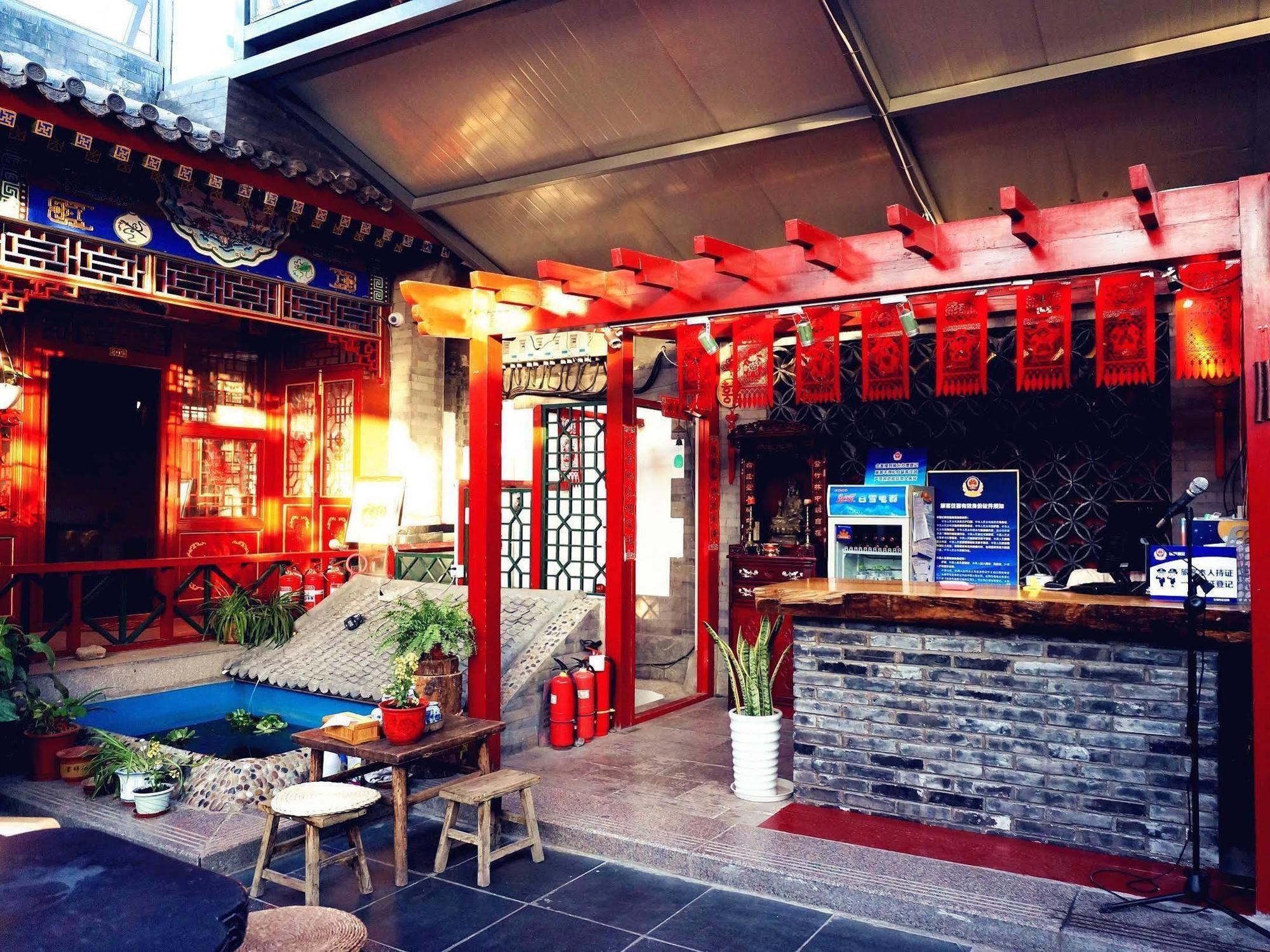 Templeside Deluxe Hutong Hotel Pekin Zewnętrze zdjęcie