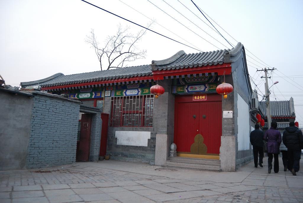 Templeside Deluxe Hutong Hotel Pekin Zewnętrze zdjęcie