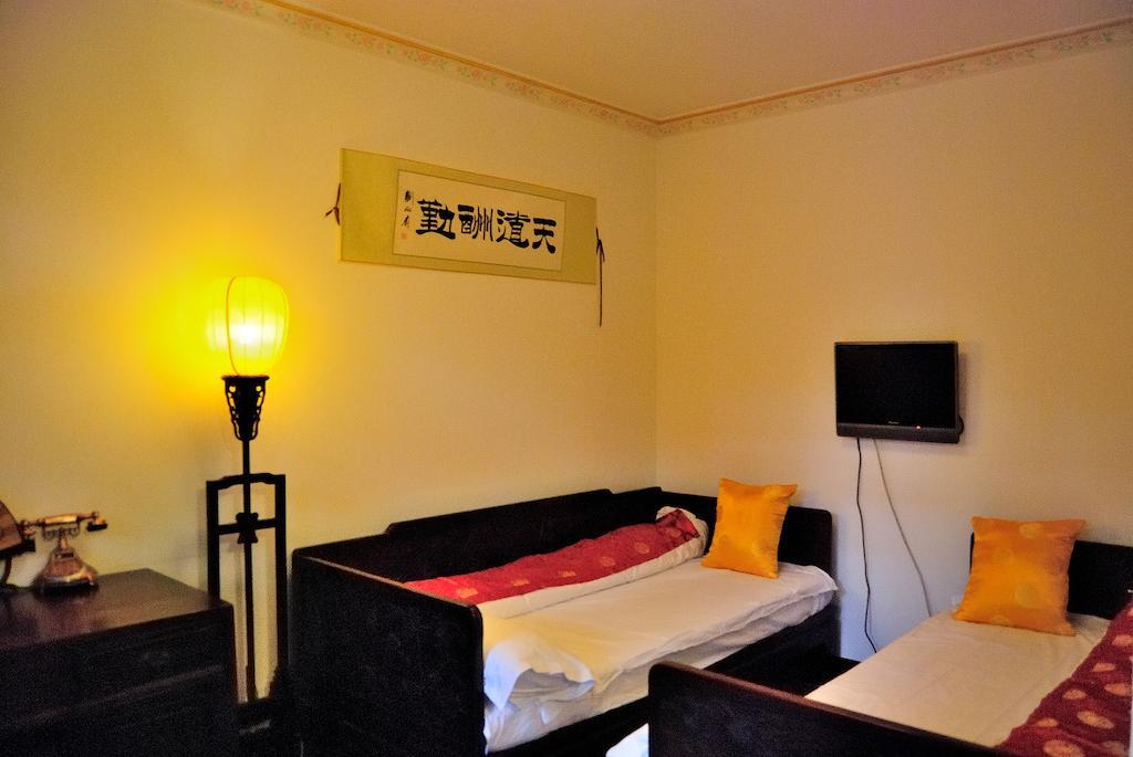 Templeside Deluxe Hutong Hotel Pekin Zewnętrze zdjęcie