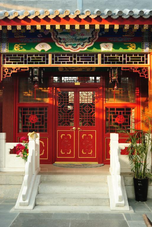Templeside Deluxe Hutong Hotel Pekin Zewnętrze zdjęcie